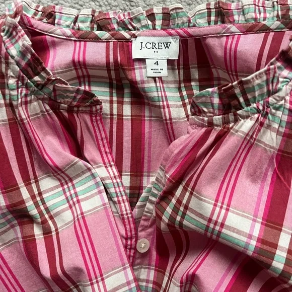 J. Crew Plaid Dress - Picture 6 of 8